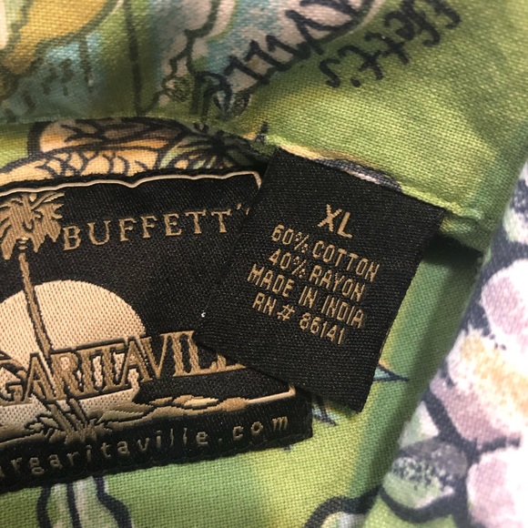 ********SOLD****Jimmy Buffet Margaritaville blouse - Picture 3 of 3